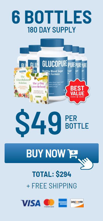 buy Glucopure six bottle